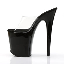 Load image into Gallery viewer, Tacones Pleaser FLAMINGO-801 Transparente Negro