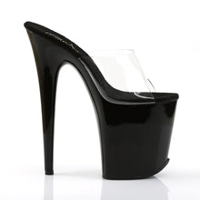 Load image into Gallery viewer, Tacones Pleaser FLAMINGO-801 Transparente Negro