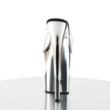 Load image into Gallery viewer, Tacones Pleaser FLAMINGO-801 Transparente Plata Cromo