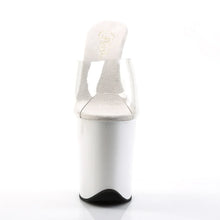 Load image into Gallery viewer, Tacones Pleaser FLAMINGO-801 Transparente Blanco