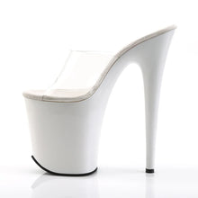 Load image into Gallery viewer, Tacones Pleaser FLAMINGO-801 Transparente Blanco