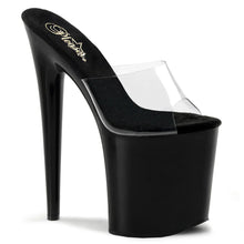 Load image into Gallery viewer, Tacones Pleaser FLAMINGO-801 Transparente Negro
