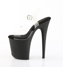 Carregar imagem no visualizador da galeria, Sapatos de salto alto Pleaser FLAMINGO-808 - Transparente / Preto mate