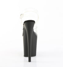 Carregar imagem no visualizador da galeria, Sapatos de salto alto Pleaser FLAMINGO-808 - Transparente / Preto mate