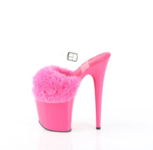 Load image into Gallery viewer, Tacones Pleaser FLAMINGO-808FUR Fuchsia Faux Fur