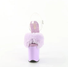 Load image into Gallery viewer, Tacones Pleaser FLAMINGO-808FUR Lavanda Faux Fur