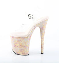 Cargar imagen en el visor de la galería, Tacones Pleaser FLAMINGO-808MB Transparente Rosa Nude