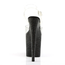 Load image into Gallery viewer, Tacones Pleaser FLAMINGO-808MG Transparente Negro