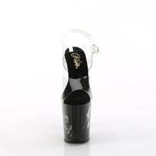 Load image into Gallery viewer, Tacones Pleaser FLAMINGO-808NLTG Transparente Negro