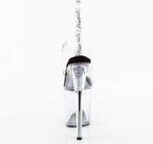 Load image into Gallery viewer, Tacones Pleaser FLAMINGO-808PREM Transparente Negro