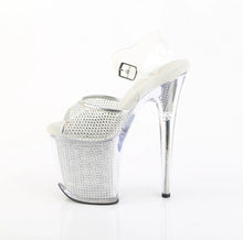 Carregar imagem no visualizador da galeria, Tacones Pleaser FLAMINGO-808PREM-RSN Transparente Plata