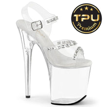 Load image into Gallery viewer, Tacones Pleaser FLAMINGO-808PREM-STN Transparente