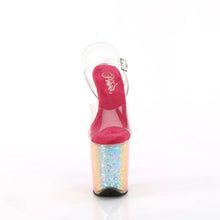 Load image into Gallery viewer, Tacones Pleaser FLAMINGO-808RG-02 Transparente Rainbow Confetti