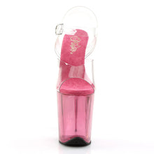 Load image into Gallery viewer, Tacones Pleaser FLAMINGO-808T Transparente Rosa Tinted