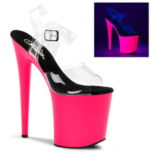 Load image into Gallery viewer, Pole Dance Sandals PLEASER FLAMINGO 808UV - 24/48 HRS