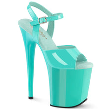 Carregar imagem no visualizador da galeria, Sapatos de salto alto Pleaser FLAMINGO-809 - Verniz aqua / Aqua