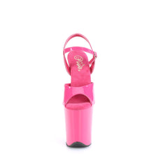 Carregar imagem no visualizador da galeria, Sapatos de salto alto Pleaser FLAMINGO-809 - Verniz rosa choque / Rosa choque