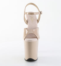 Load image into Gallery viewer, Pleaser FLAMINGO-809 Heels - Nude Patent / Nude