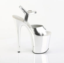 Cargar imagen en el visor de la galería, Zapatos Pleaser FLAMINGO-809 Slv Metallic Pu/Slv Chrome