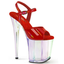 Load image into Gallery viewer, Tacones Pleaser FLAMINGO-809HT Rojo Holo Charol