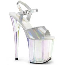 Cargar imagen en el visor de la galería, Tacones Pleaser FLAMINGO-809HT Plata Holo Charol