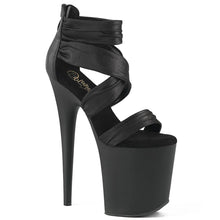 Load image into Gallery viewer, Tacones Pleaser FLAMINGO-820 Negro Piel Sintética