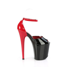 Load image into Gallery viewer, Tacones Pleaser FLAMINGO-868 Negro Rojo Charol
