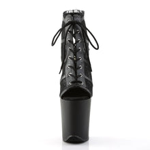 Load image into Gallery viewer, Tacones Pleaser FLAMINGO-896LC Negro Lace Mate