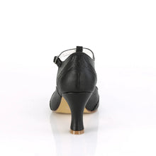 Load image into Gallery viewer, Tacones Pin Up Couture FLAPPER-26 Negro Pu