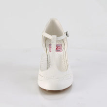 Load image into Gallery viewer, Tacones Pin Up Couture FLAPPER-26 Blanco Pu