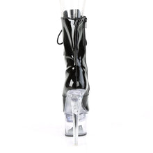 Load image into Gallery viewer, Tacones Pleaser FLASHDANCE-1020-7 Negro Charol Transparente