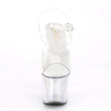 Carregar imagem no visualizador da galeria, Tacones Pleaser FLASHDANCE-708SCH Transparente Plata Hologram