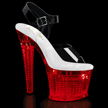 Carregar imagem no visualizador da galeria, Tacones Pleaser FLASHDANCE-708SPEC Transparente
