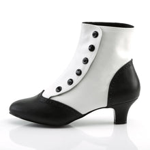 Load image into Gallery viewer, Botas Bordello FLORA-1023 Blanco Negro Pu