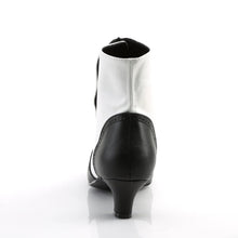Load image into Gallery viewer, Botas Bordello FLORA-1023 Blanco Negro Pu