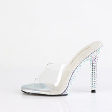 Carregar imagem no visualizador da galeria, Sapatos de salto alto Fabulicious GALA-01DML - Transparente / Strass AB prateado