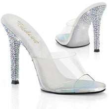 Load image into Gallery viewer, Tacones Fabulicious GALA-01DSP Transparente Plata