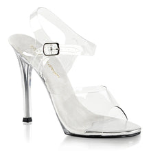 Carregar imagem no visualizador da galeria, Tacones Fabulicious GALA-08 Transparente Lucite