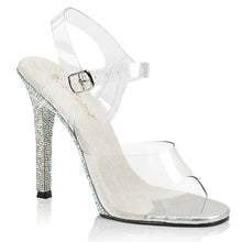 Carregar imagem no visualizador da galeria, Tacones Fabulicious GALA-08DM Transparente Plata