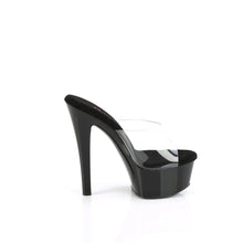 Load image into Gallery viewer, Tacones Pleaser GLEAM-601 Transparente Negro