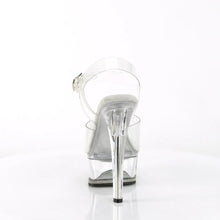 Load image into Gallery viewer, Tacones Pleaser GLEAM-608 Transparente