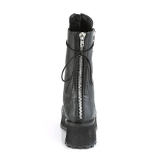 Load image into Gallery viewer, Zapatos con plataforma Demonia GRAVEDIGGER-14 Negro Piel vegana
