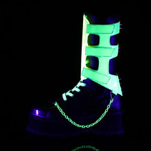 Load image into Gallery viewer, Zapatos con plataforma Demonia GRAVEDIGGER-255 Negro Piel vegana