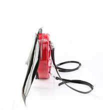 Load image into Gallery viewer, Calzado Demonia HB-214 Negro-Rojo Charol