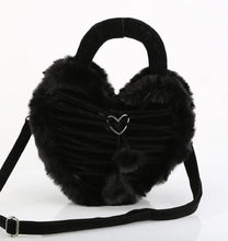 Load image into Gallery viewer, Calzado Demonia HB-631 BLK FAUX SUEDE-FAUX FUR