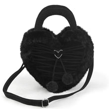 Load image into Gallery viewer, Calzado Demonia HB-631 BLK FAUX SUEDE-FAUX FUR