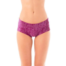 Carregar imagem no visualizador da galeria, Short Hot Pants de Pole Dance Veludo Libélula