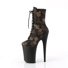 Load image into Gallery viewer, Tacones Pleaser INFINITY-1020CM Verde Camo Negro