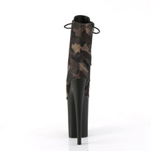 Load image into Gallery viewer, Tacones Pleaser INFINITY-1020CM Verde Camo Negro