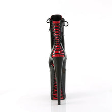 Load image into Gallery viewer, Tacones Pleaser INFINITY-1020FH Negro Rojo Charol